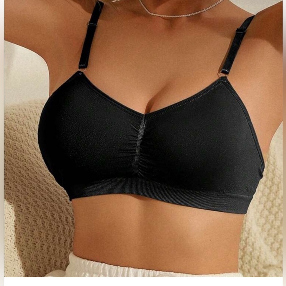 Nwt Black Women's Bralette size large